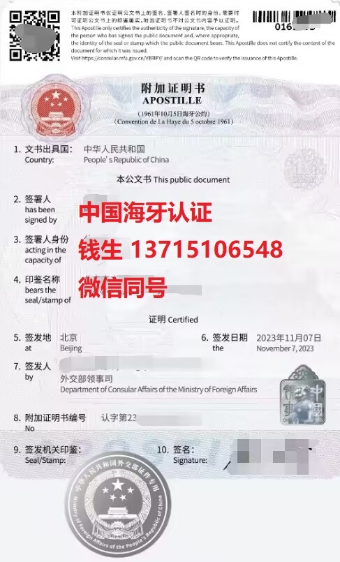DOC土耳其海牙认证